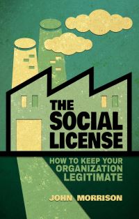 Book Cover for The Social License by John Morrison