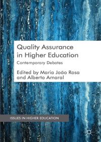 Book Cover for Quality Assurance in Higher Education by Maria João Rosa, Alberto Amaral