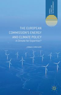 Book Cover for The European Commission's Energy and Climate Policy by Jonas Dreger