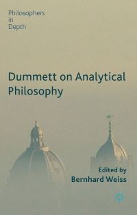 Book Cover for Dummett on Analytical Philosophy by Bernhard Weiss