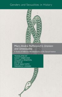Book Cover for Marc-André Raffalovich's Uranism and Unisexuality by André Raffalovich