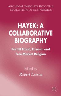 Book Cover for Hayek by Robert Leeson