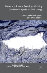 Book Cover for Absence in Science, Security and Policy by Brian Rappert, Brian Balmer