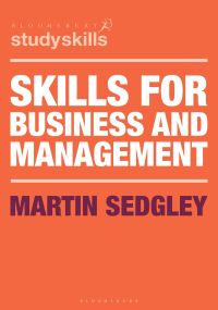 Book Cover for Skills for Business and Management by Martin Sedgley