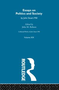 Book Cover for Collected Works of John Stuart Mill by John M Robson