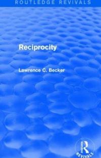 Book Cover for Reciprocity by Lawrence C Becker