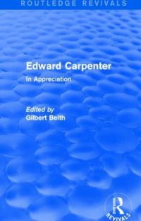 Book Cover for Edward Carpenter by Gilbert Beith