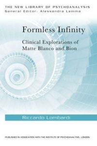 Book Cover for Formless Infinity by Riccardo Lombardi