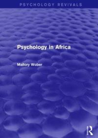 Book Cover for Psychology in Africa by J M Wober