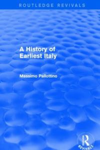 Book Cover for A History of Earliest Italy by Massimo Pallottino