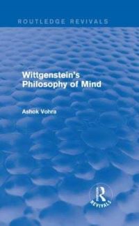 Book Cover for Wittgenstein's Philosophy of Mind by Ashok Vohra