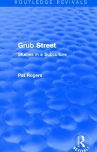 Book Cover for Grub Street by Pat Rogers