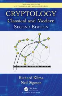 Book Cover for Cryptology by Richard E Klima, Neil Sigmon