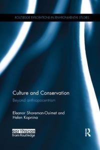 Book Cover for Culture and Conservation by Eleanor ShoremanOuimet, Helen Kopnina
