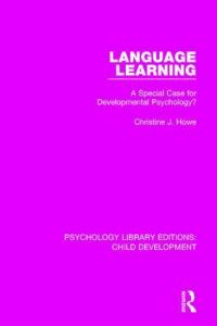 Book Cover for Language Learning by Christine Howe