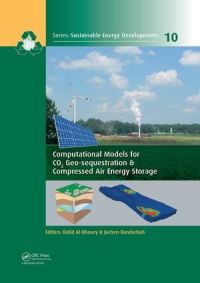 Book Cover for Computational Models for CO2 Geo-Sequestration & Compressed Air Energy Storage by Rafid AlKhoury, Jochen Bundschuh