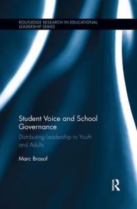 Book Cover for Student Voice and School Governance by Marc Brasof