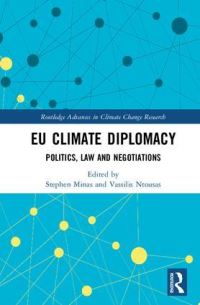 Book Cover for EU Climate Diplomacy by Stephen Minas, Vassilis Ntousas