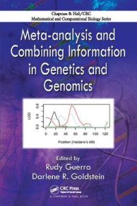 Book Cover for Meta-Analysis and Combining Information in Genetics and Genomics by Rudy Guerra, Darlene R Goldstein