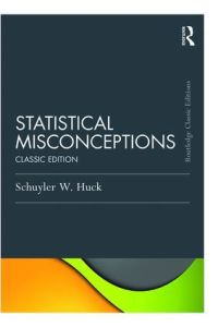Book Cover for Statistical Misconceptions by Schuyler W Huck