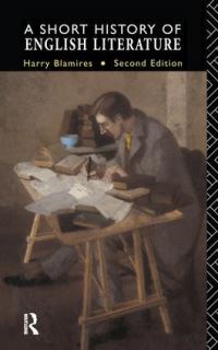 Book Cover for A Short History of English Literature by Harry Blamires