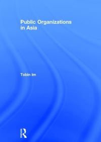 Book Cover for Public Organizations in Asia by Tobin Im