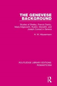 Book Cover for The Genevese Background by Hans Walter Häusermann