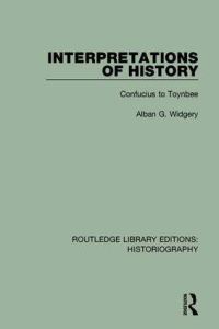 Book Cover for Interpretations of History by Alban G Widgery