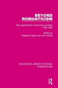 Book Cover for Beyond Romanticism by Stephen Copley, John C Whale