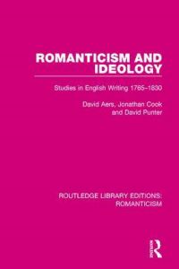 Book Cover for Romanticism and Ideology by David Aers, Jon Cook, David Punter