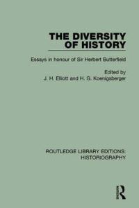 Book Cover for The Diversity of History by Herbert Butterfield