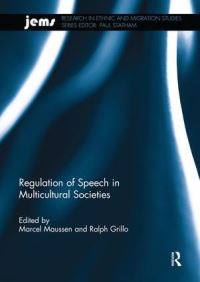 Book Cover for Regulation of Speech in Multicultural Societies by Marcel Maussen, R D Grillo
