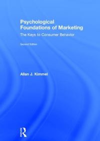 Book Cover for Psychological Foundations of Marketing by Allan J Kimmel