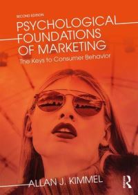 Book Cover for Psychological Foundations of Marketing by Allan J Kimmel