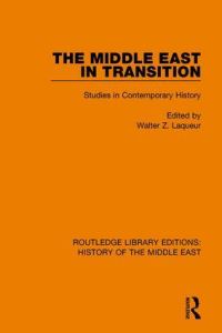 Book Cover for The Middle East in Transition by Walter Laqueur