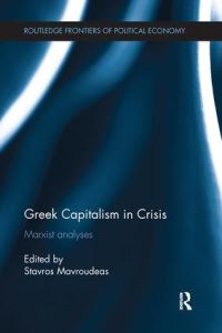 Book Cover for Greek Capitalism in Crisis by Stavros Mavroudeas
