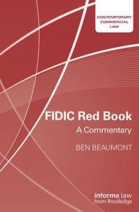 Book Cover for FIDIC Red Book by Ben Beaumont, Annette Anthony, International Federation of Consulting Engineers