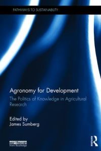 Book Cover for Agronomy for Development by J E Sumberg