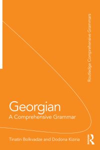 Book Cover for Georgian by Tinatin Bolkvaze, Dodona Kiziria