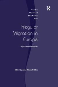 Book Cover for Irregular Migration in Europe by Anna Triandafyllidou