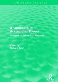 Book Cover for A Landmark in Accounting Theory by Richard P Brief