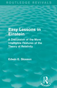 Book Cover for Easy Lessons in Einstein by Edwin E Slosson