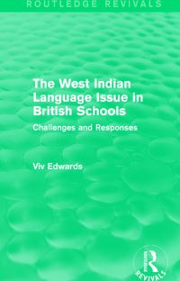 Book Cover for The West Indian Language Issue in British Schools by Viv Edwards