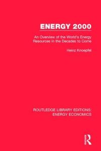 Book Cover for Energy 2000 by Heinz Knoepfel