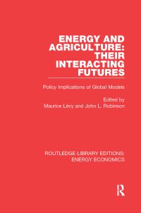 Book Cover for Energy and Agriculture by United Nations University Symposium on Energy and Agriculture Futures Policy Implications of Global Models