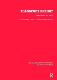 Book Cover for Transport Energy by Joy Dunkerley, Irving Hoch, Caroline Bouhdili