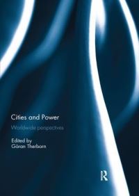 Book Cover for Cities and Power by Göran Therborn
