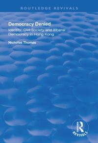 Book Cover for Democracy Denied by Nicholas Thomas