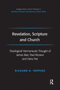 Book Cover for Revelation, Scripture and Church by Richard R Topping