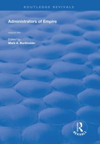Book Cover for Administrators of Empire by Mark A Burkholder